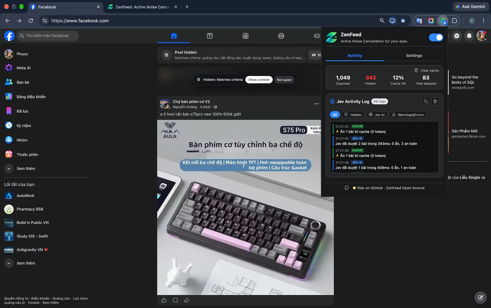 Jev ZenFeed screenshot 4