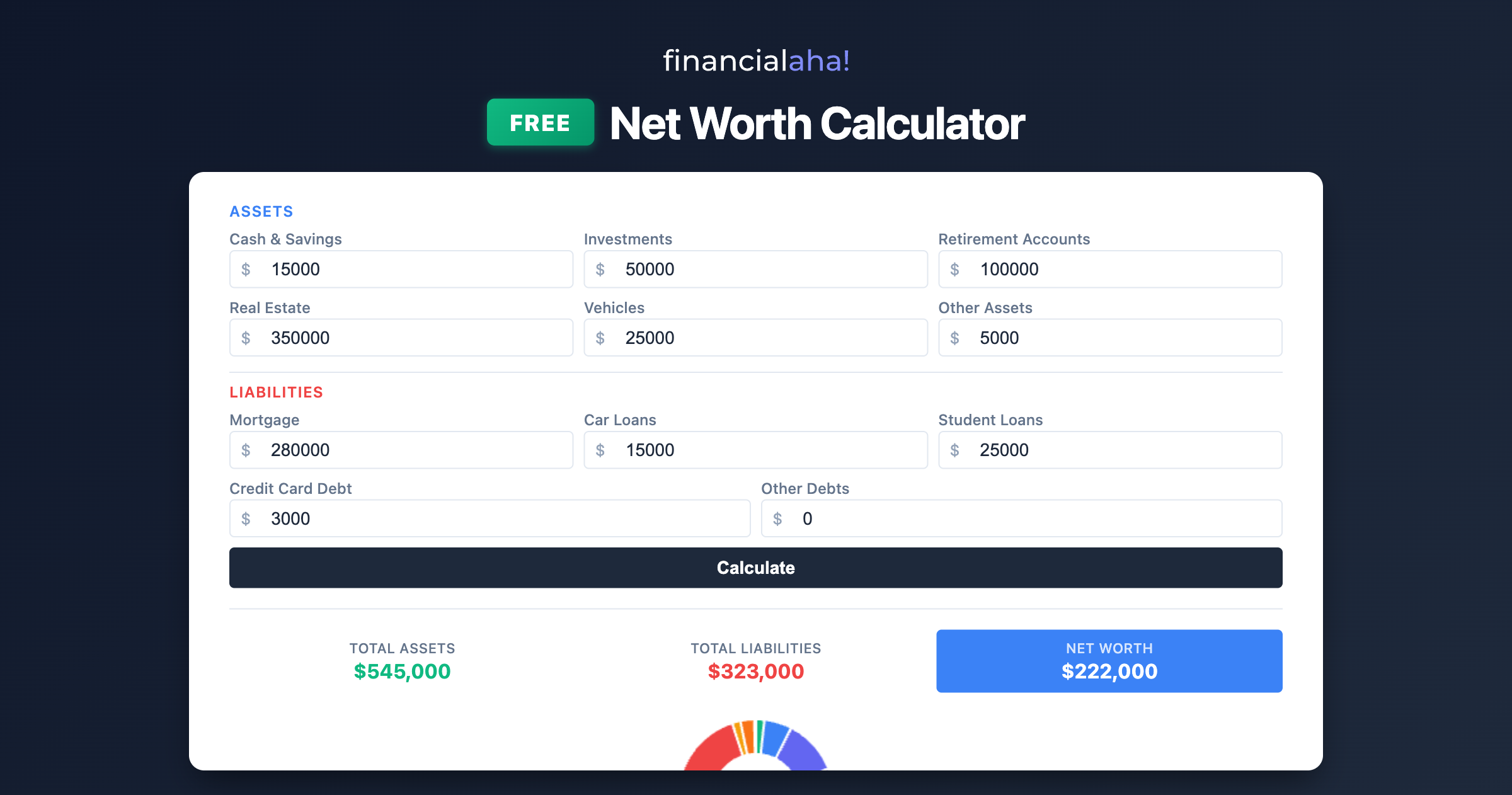 FinancialAha Free Calculators gallery image