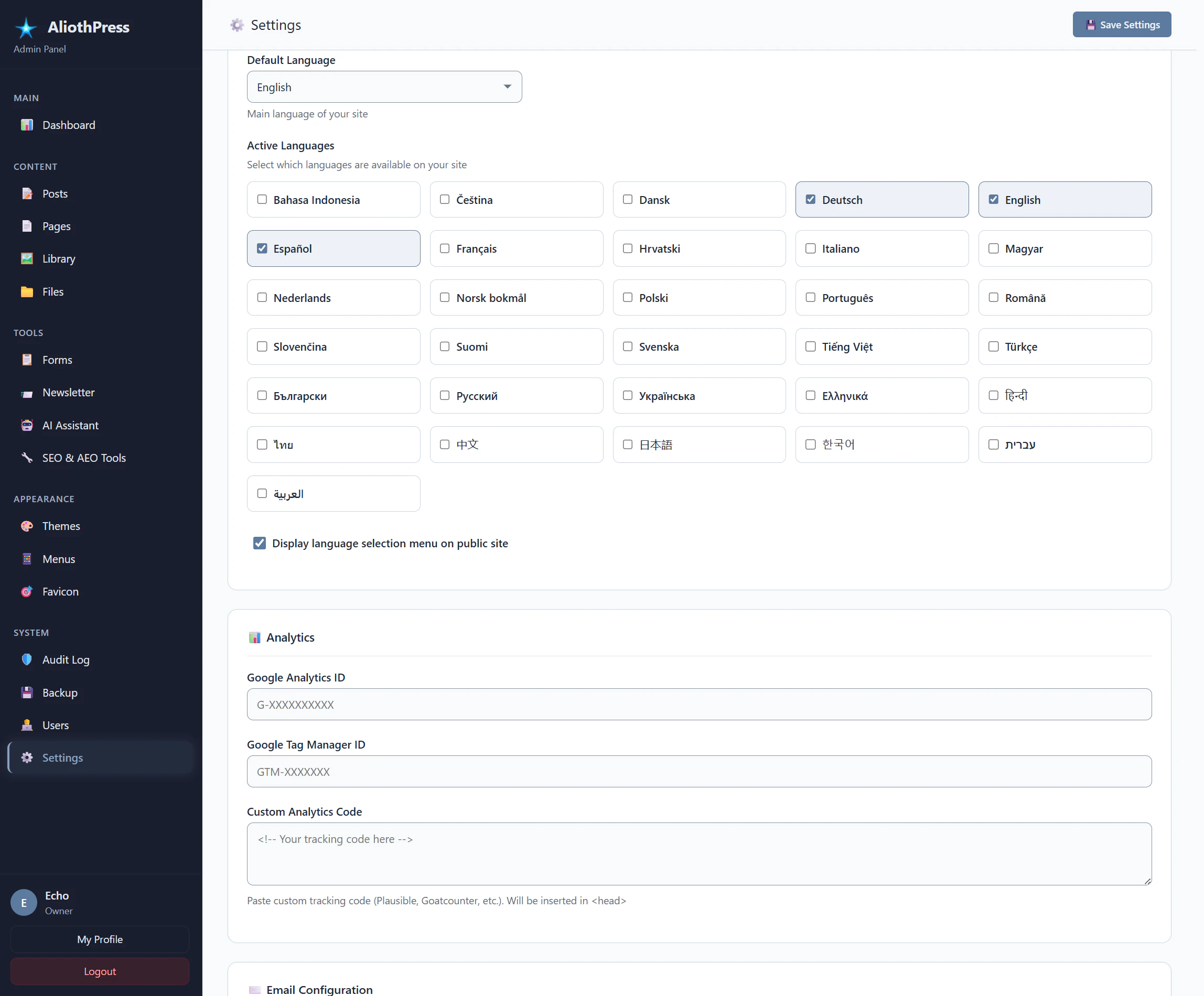 AliothPress screenshot 5