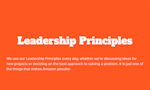 Amazon Leadership Principles Slide Deck image