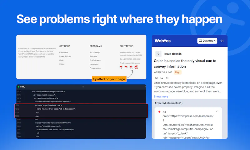 Accessibility Checker by WebYes screenshot 3