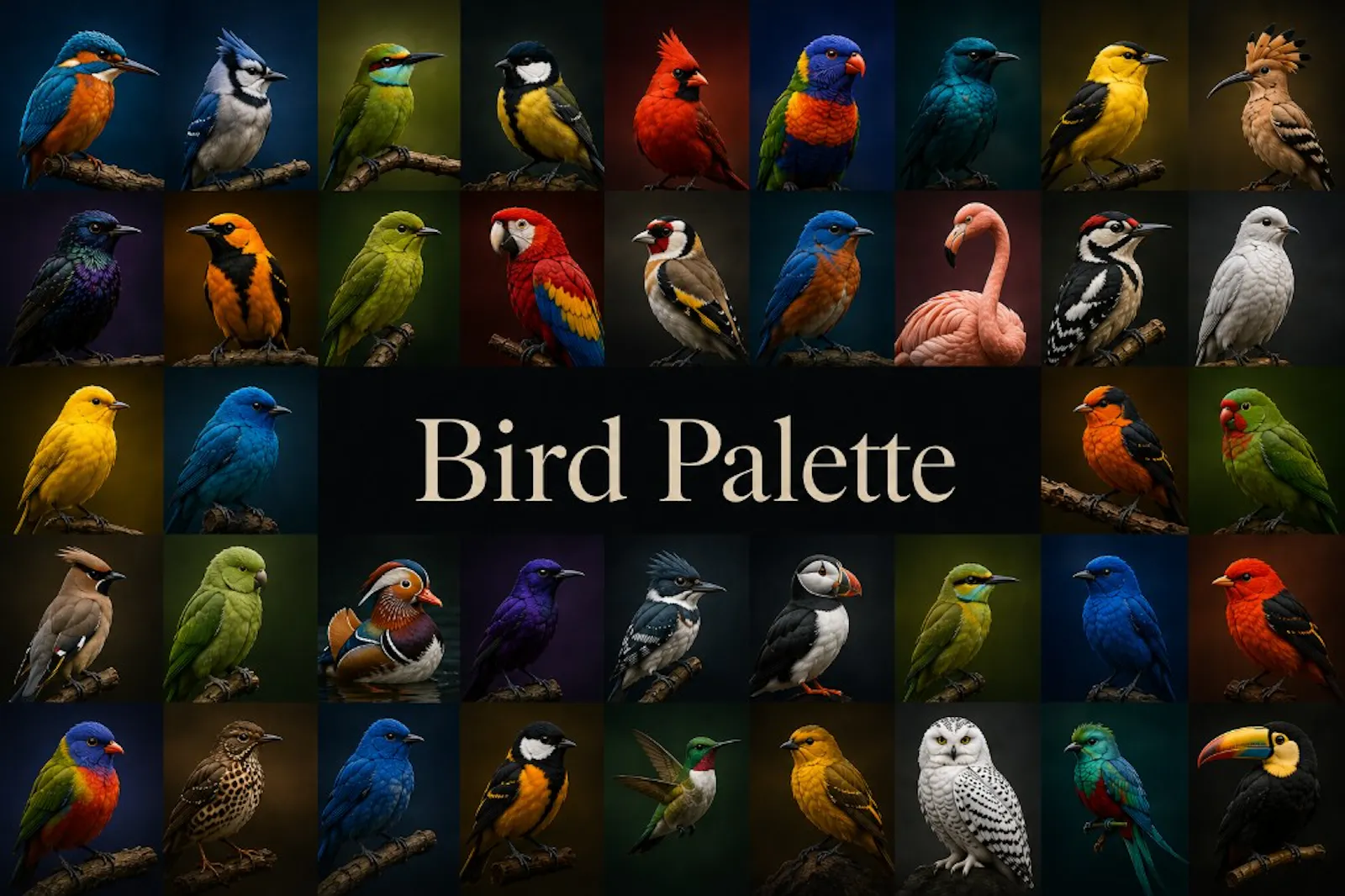 Bird Palette screenshot 2
