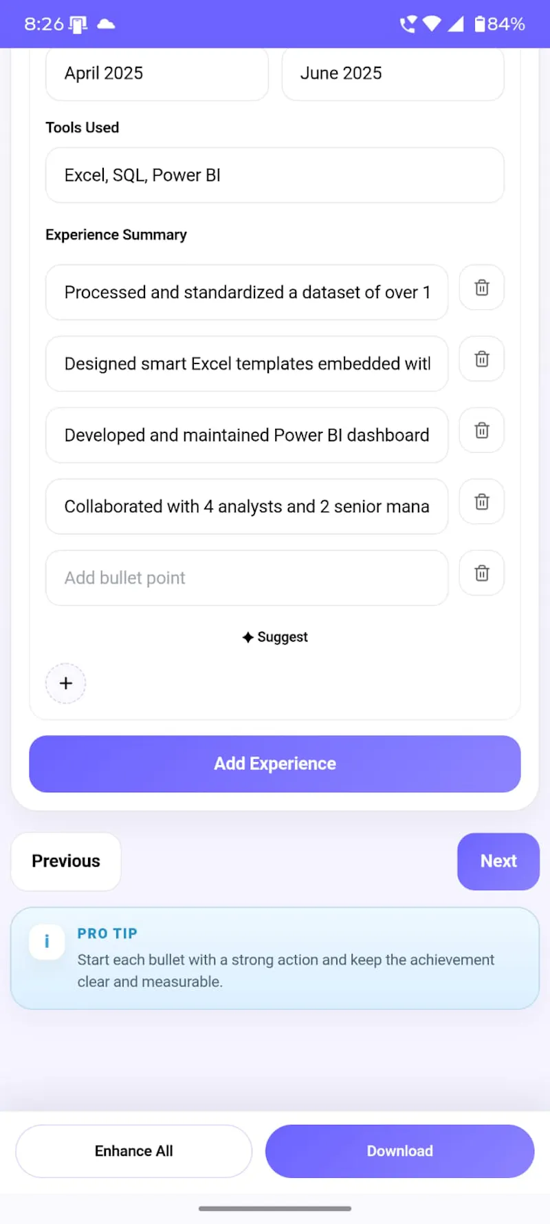 ResumeLab screenshot 3