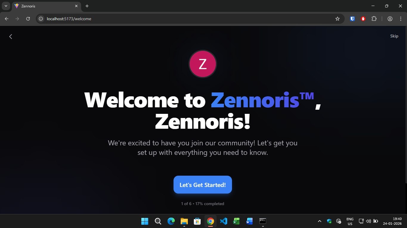 Zennoris - Main product screenshot demonstrating key features and user interface