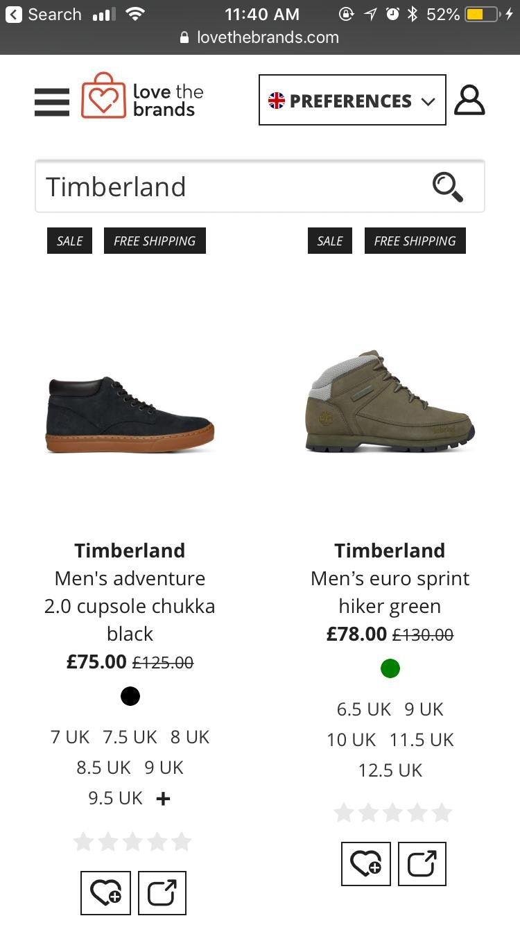 love the brands - decentralized online shopping gallery image