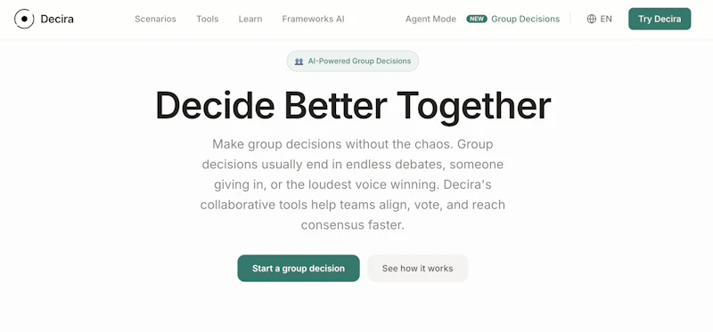 Decira screenshot 2