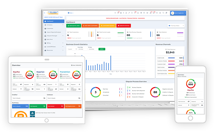 Client Dispute Manager -Software
