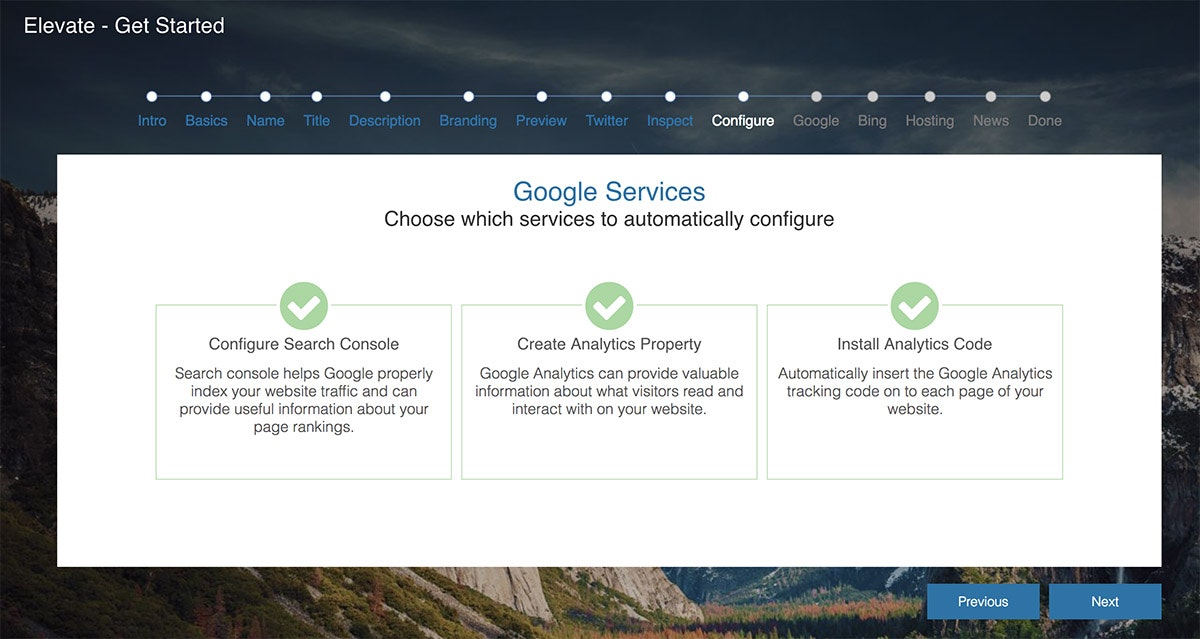 Elevate for WordPress gallery image