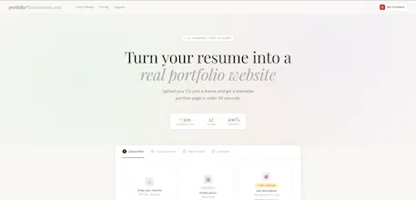 Portfolio From Resume gallery image