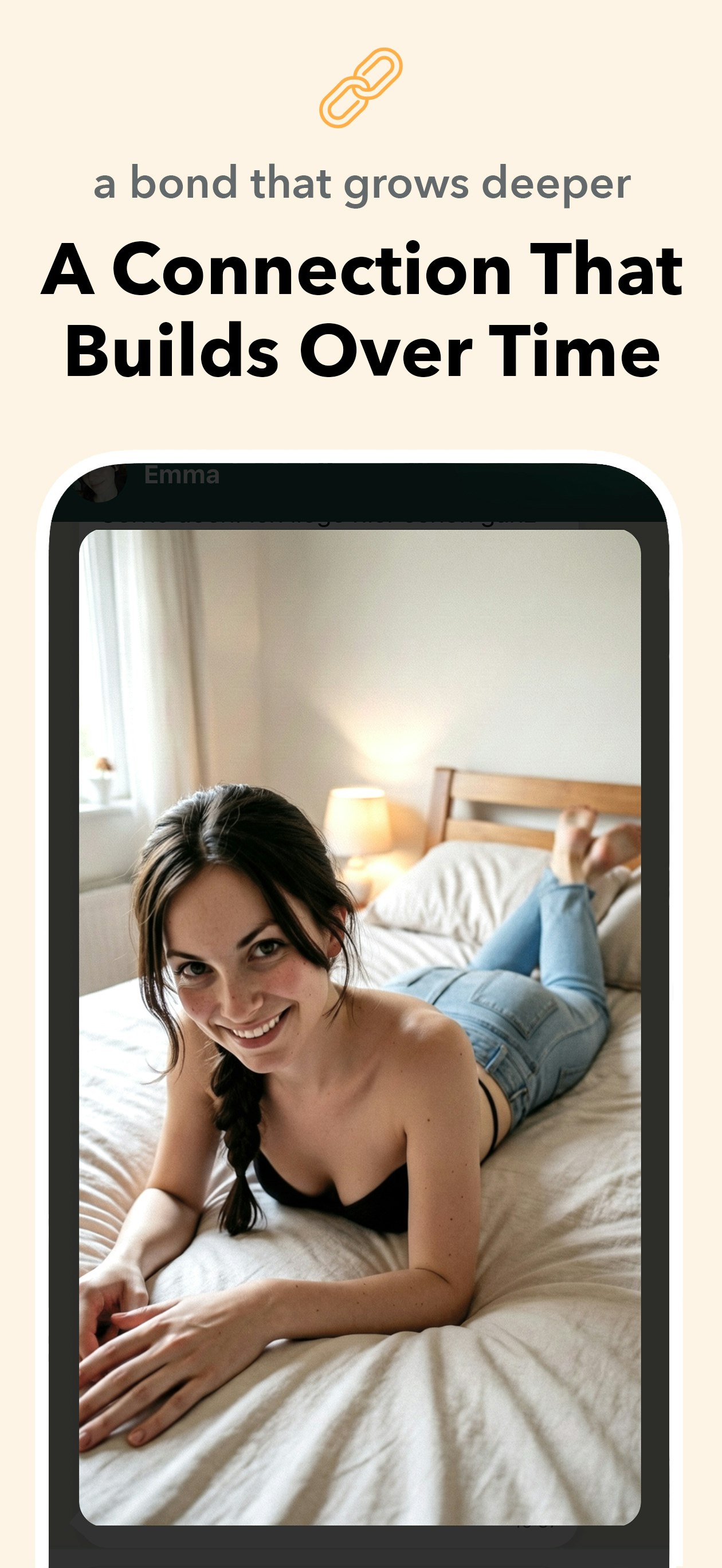 Emma: AI Girlfriend - Screenshot 3 showing product features and functionality