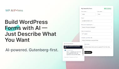 WP AI Forms gallery image