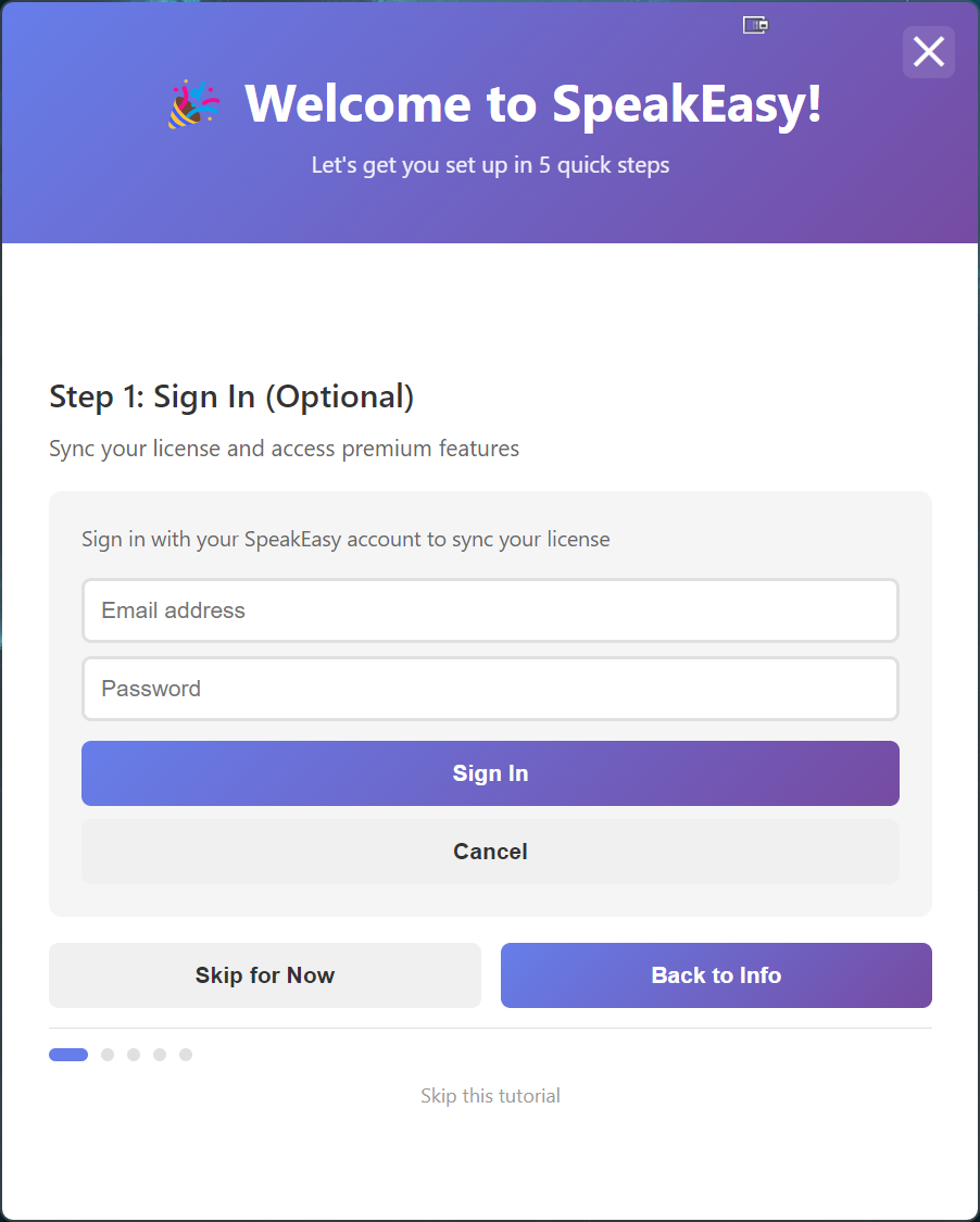 SpeakEasy gallery image