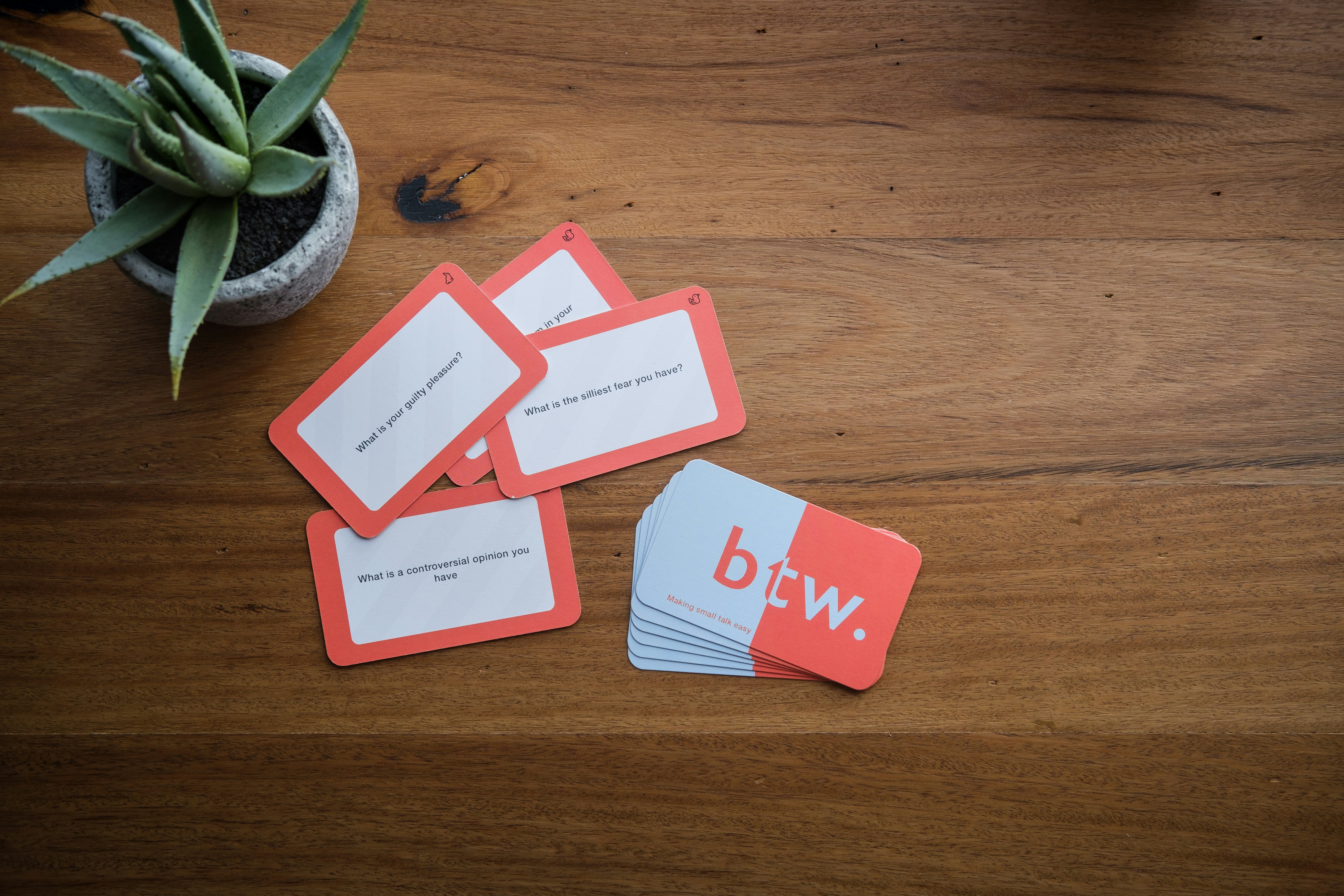 Btw Conversation Cards