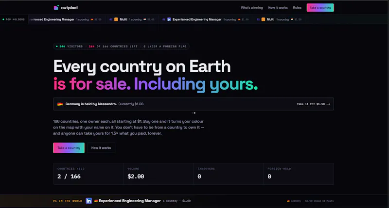 RuleTheWorld screenshot 1