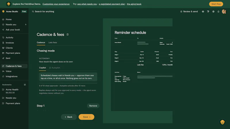 FetchDue screenshot 4