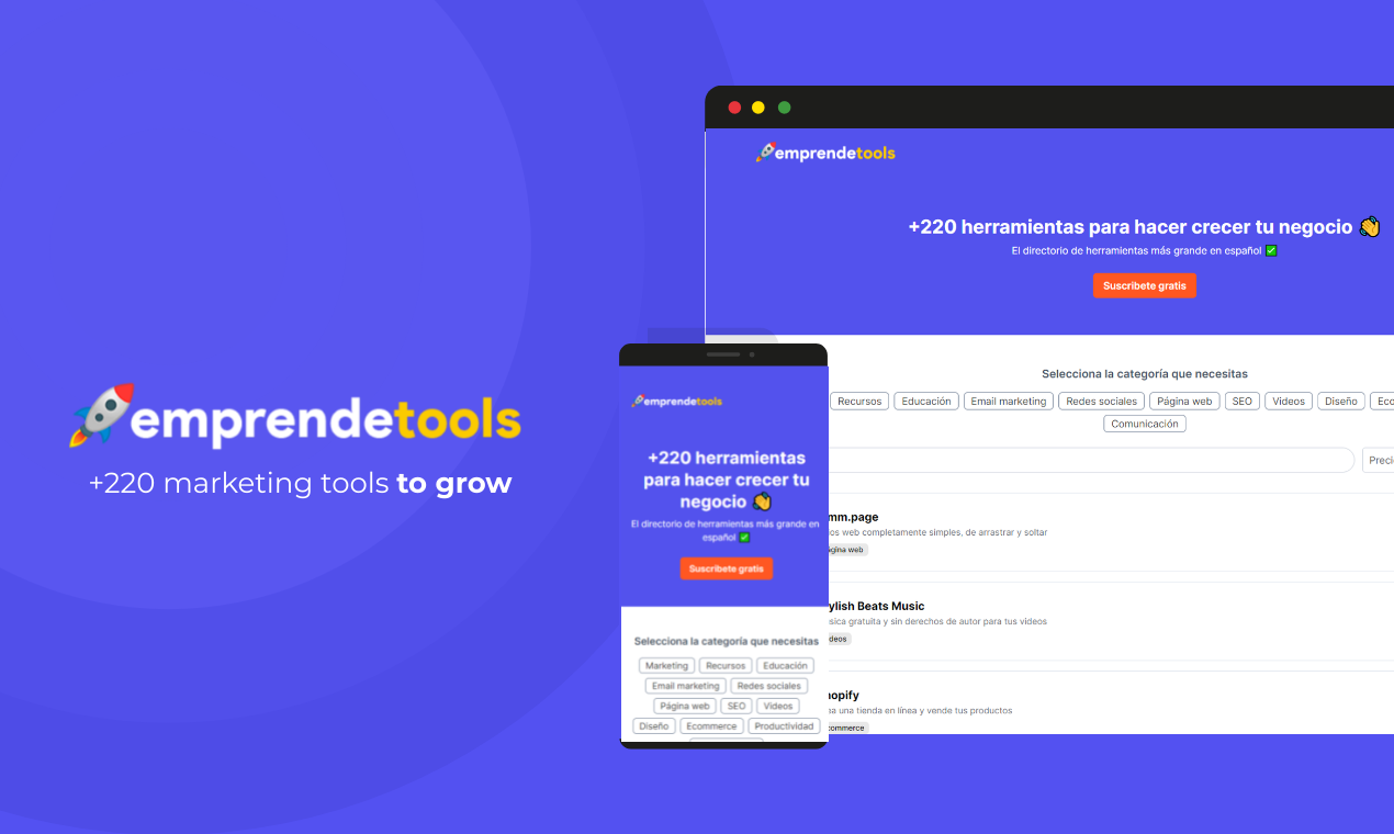 Emprendetools gallery image
