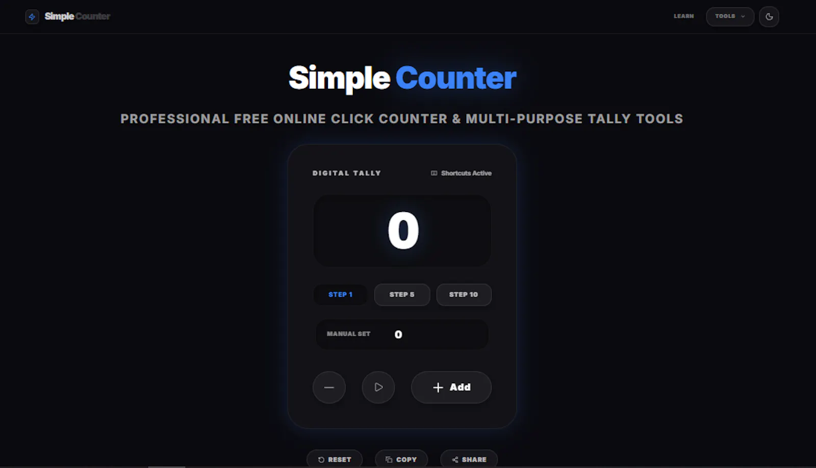 Simple Counter screenshot 1