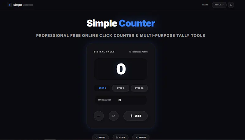 Simple Counter screenshot 1