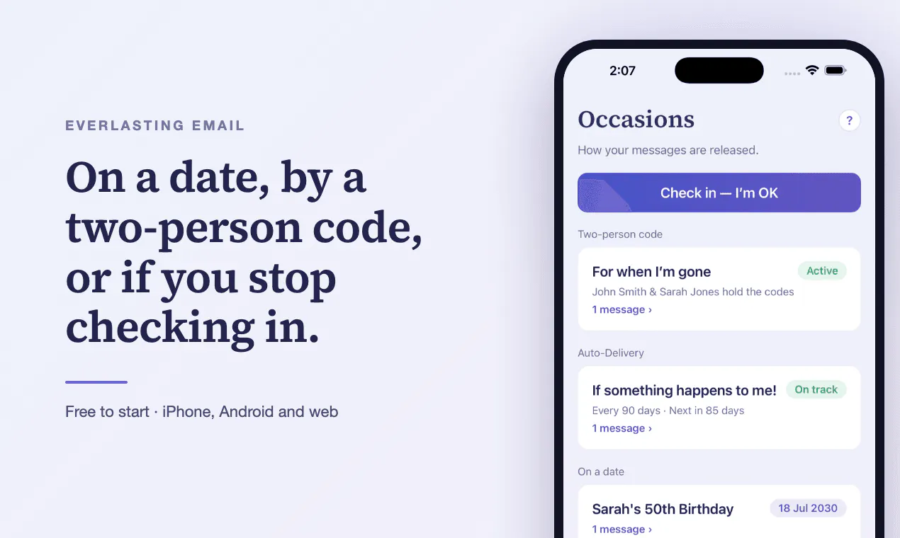 Everlasting Email gallery image