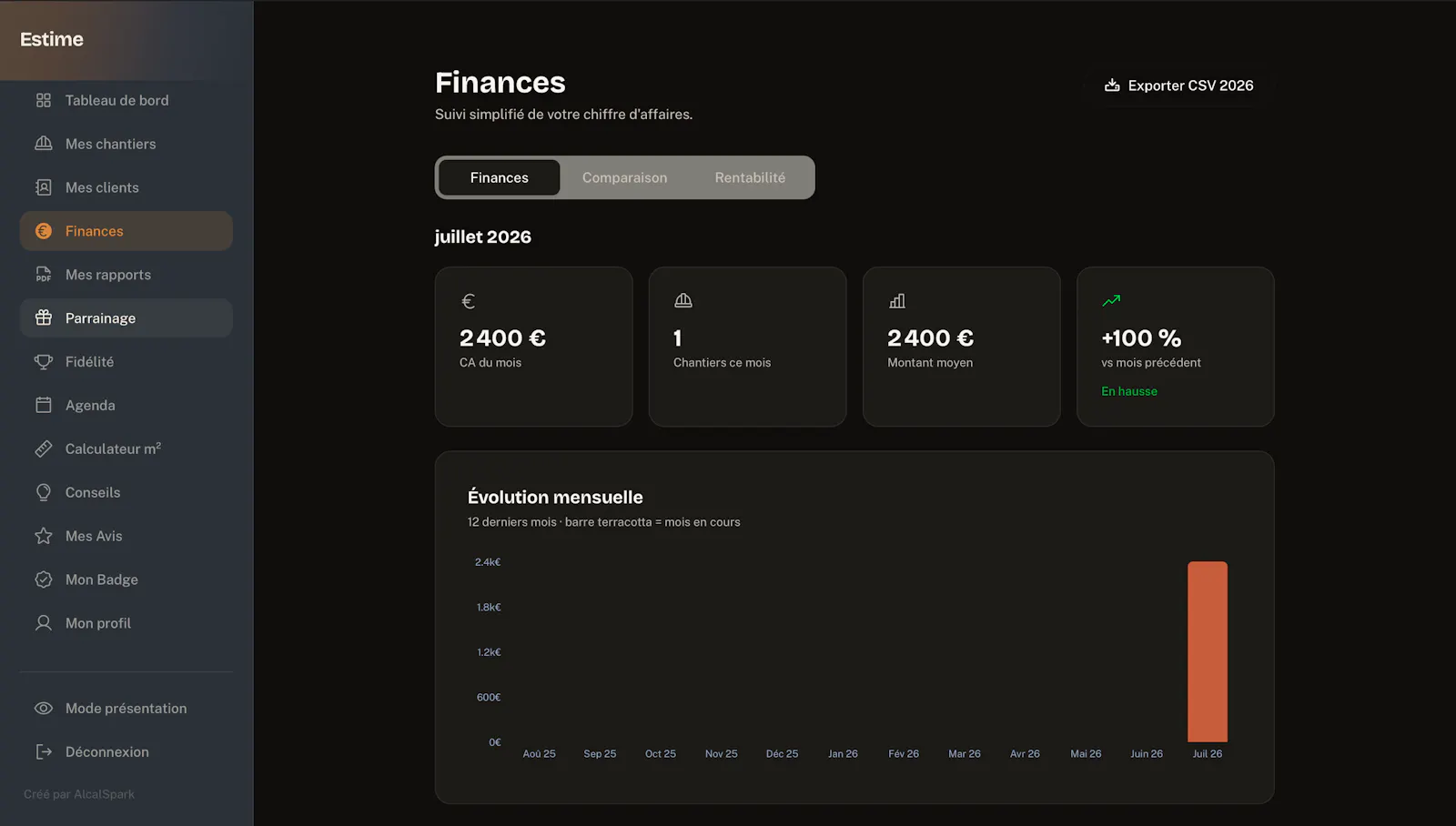 Estime screenshot 3