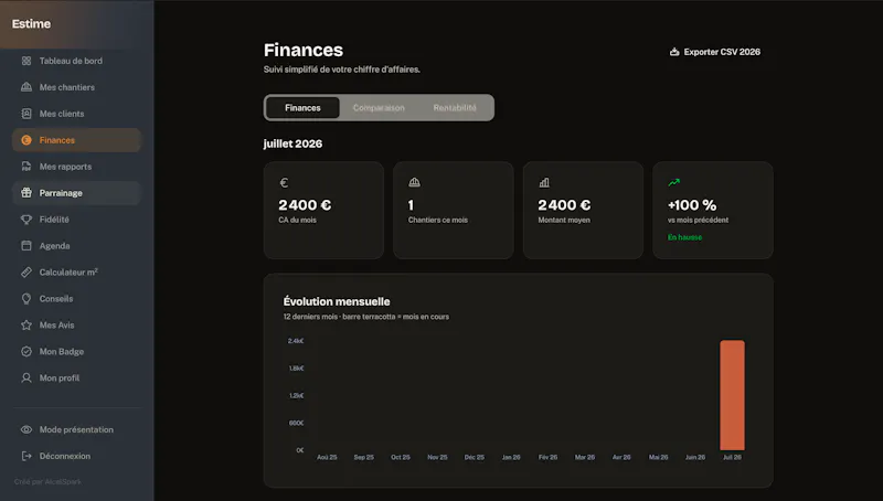 Estime screenshot 3