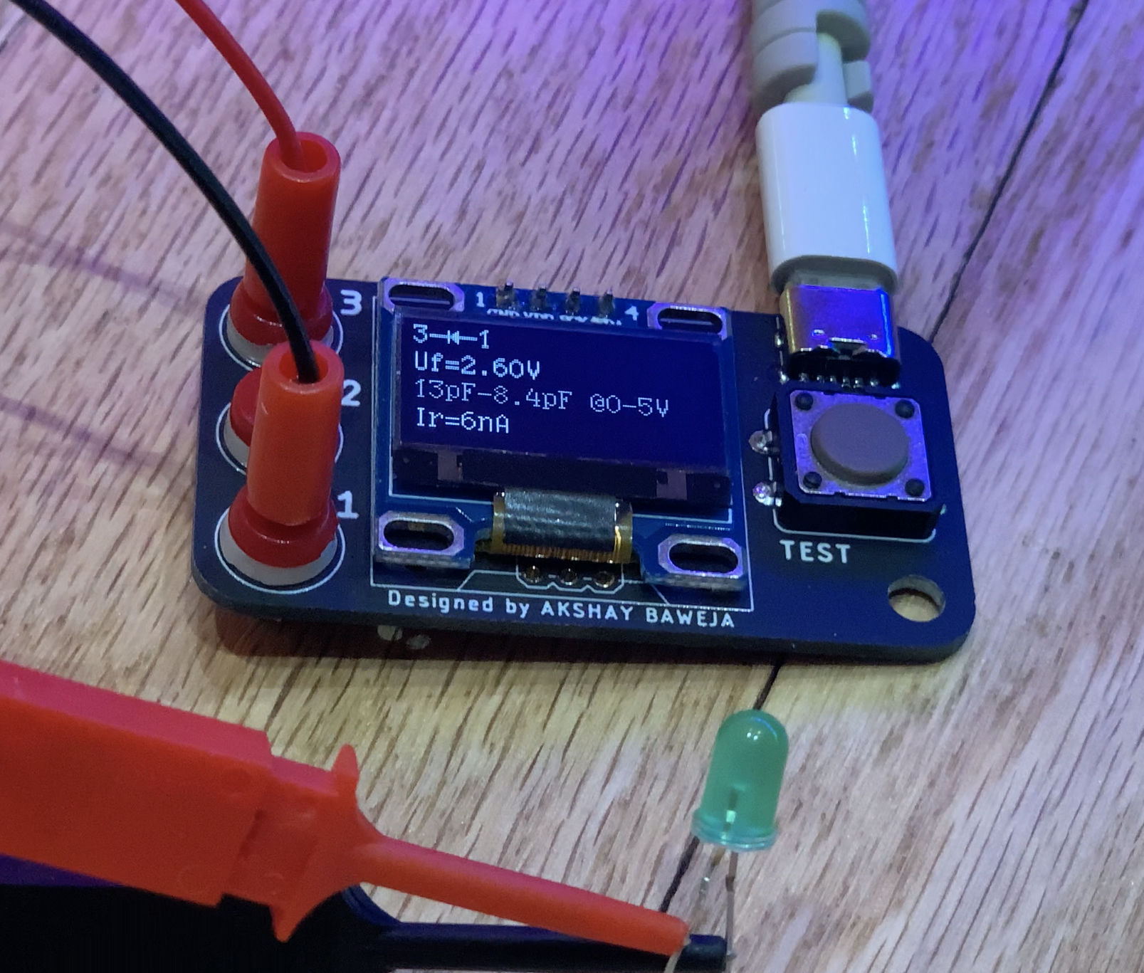 Component Tester in a Keychain gallery image