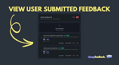 CheapFeedback gallery image