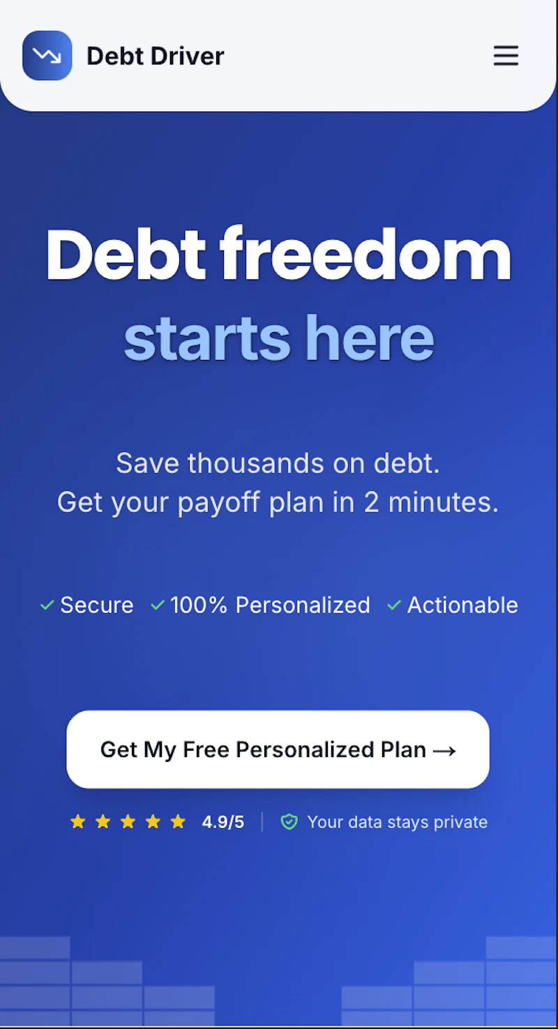 Debt Driver screenshot 2
