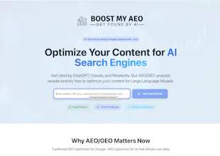 Boost your AEO gallery image