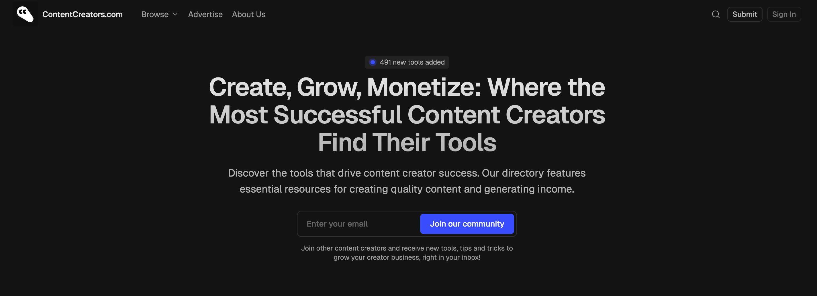 ContentCreators.com gallery image