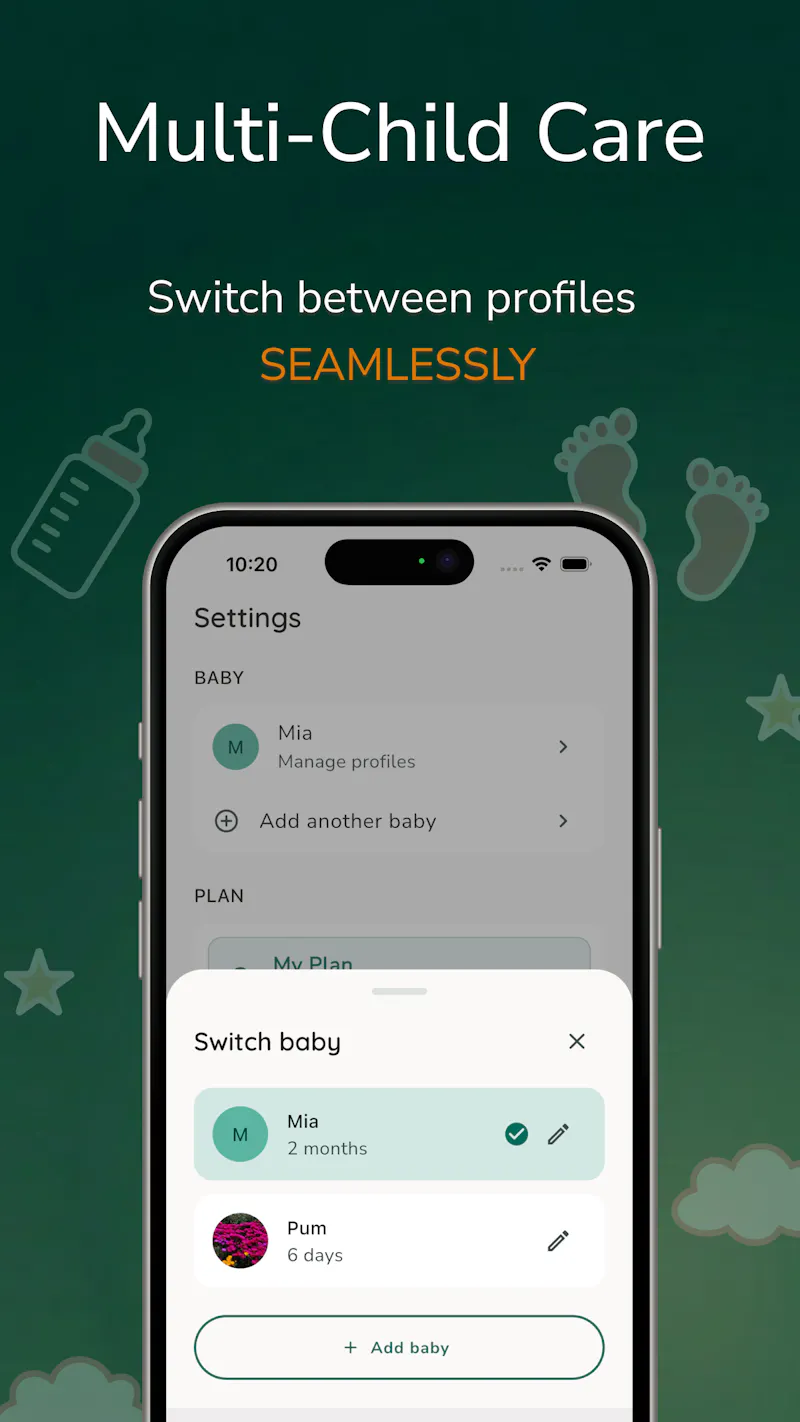 PumBaby — Gentle Baby Tracker screenshot 7