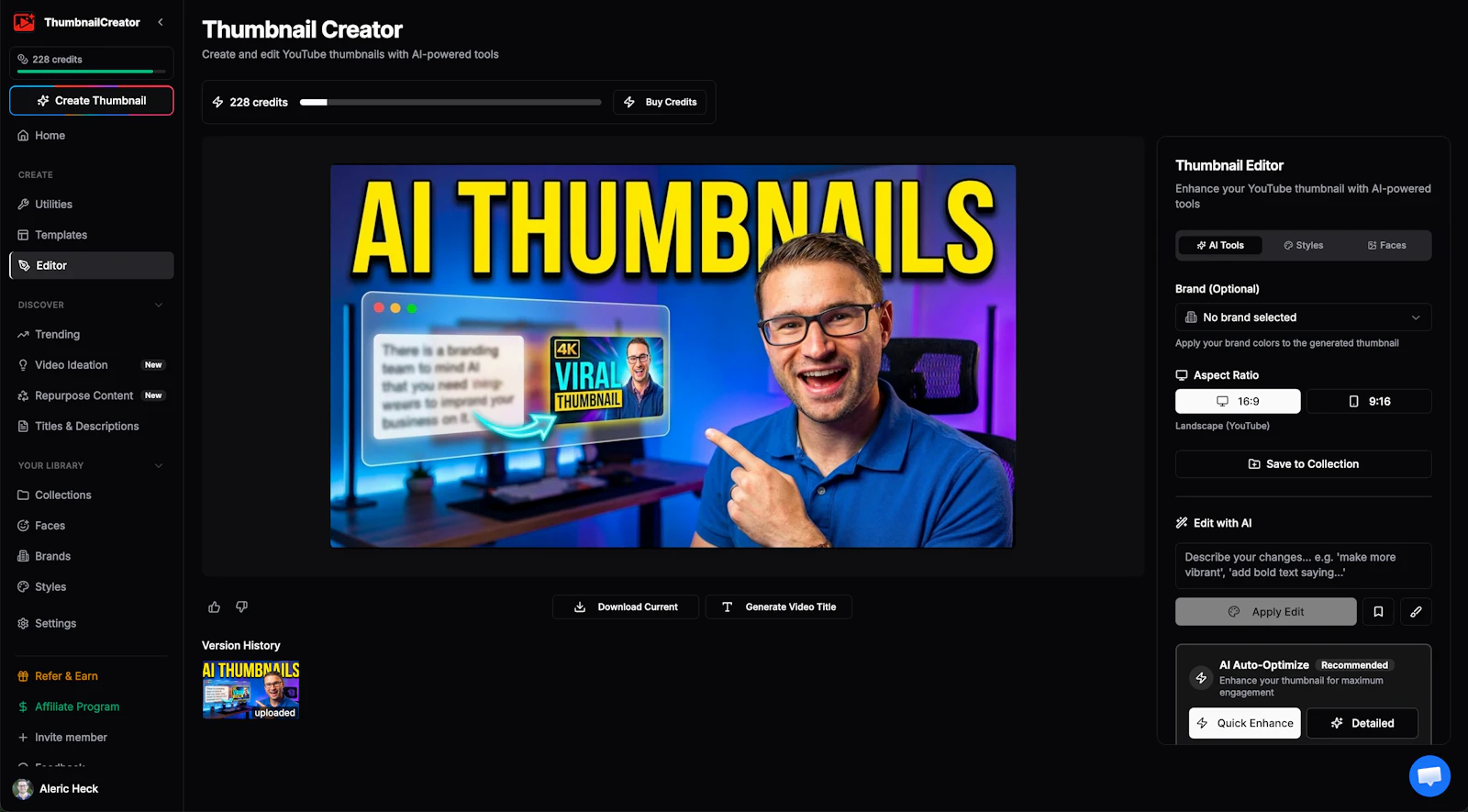 ThumbnailCreator - AI YouTube Thumbnails screenshot 5