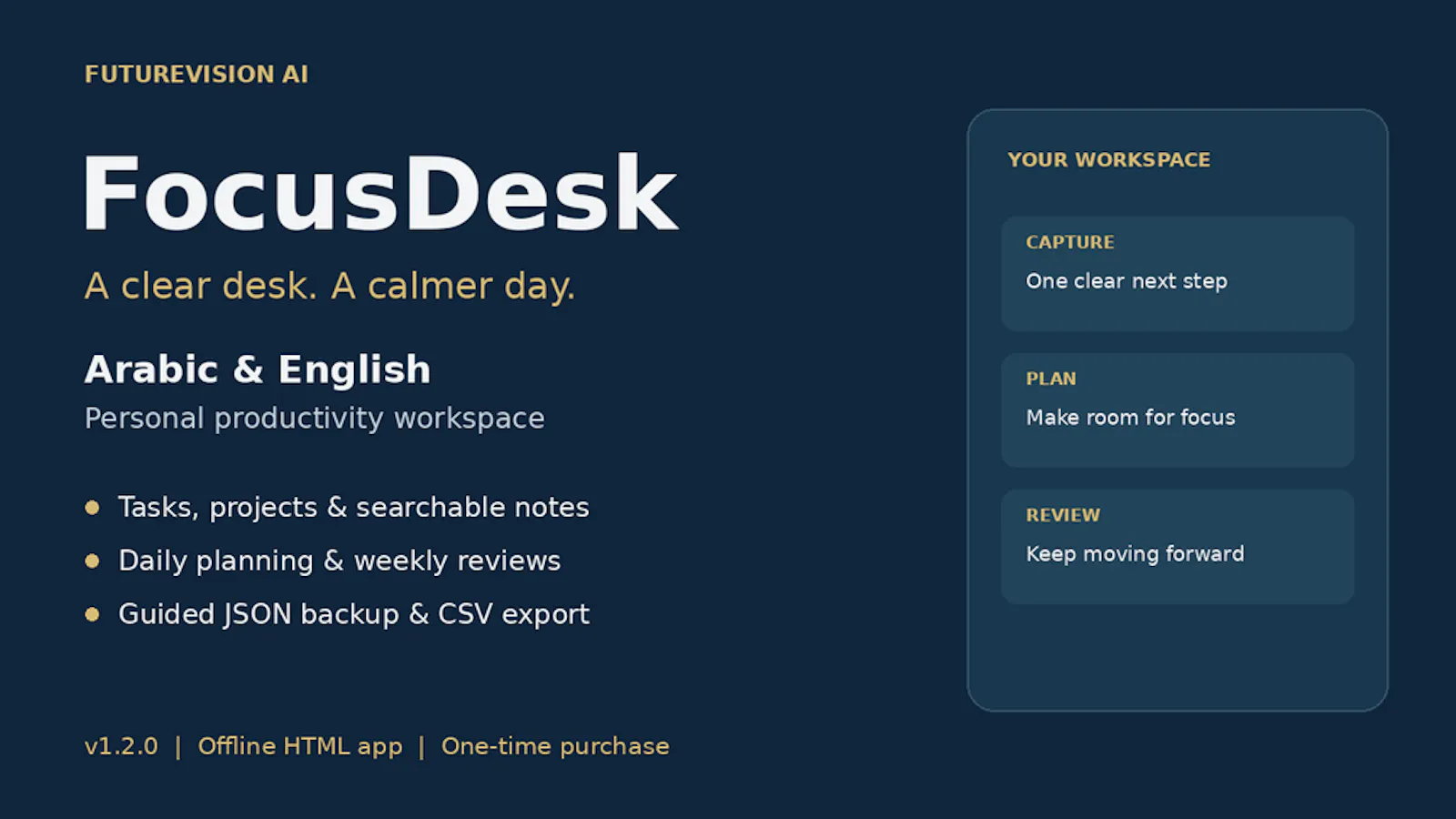 FocusDesk screenshot 1