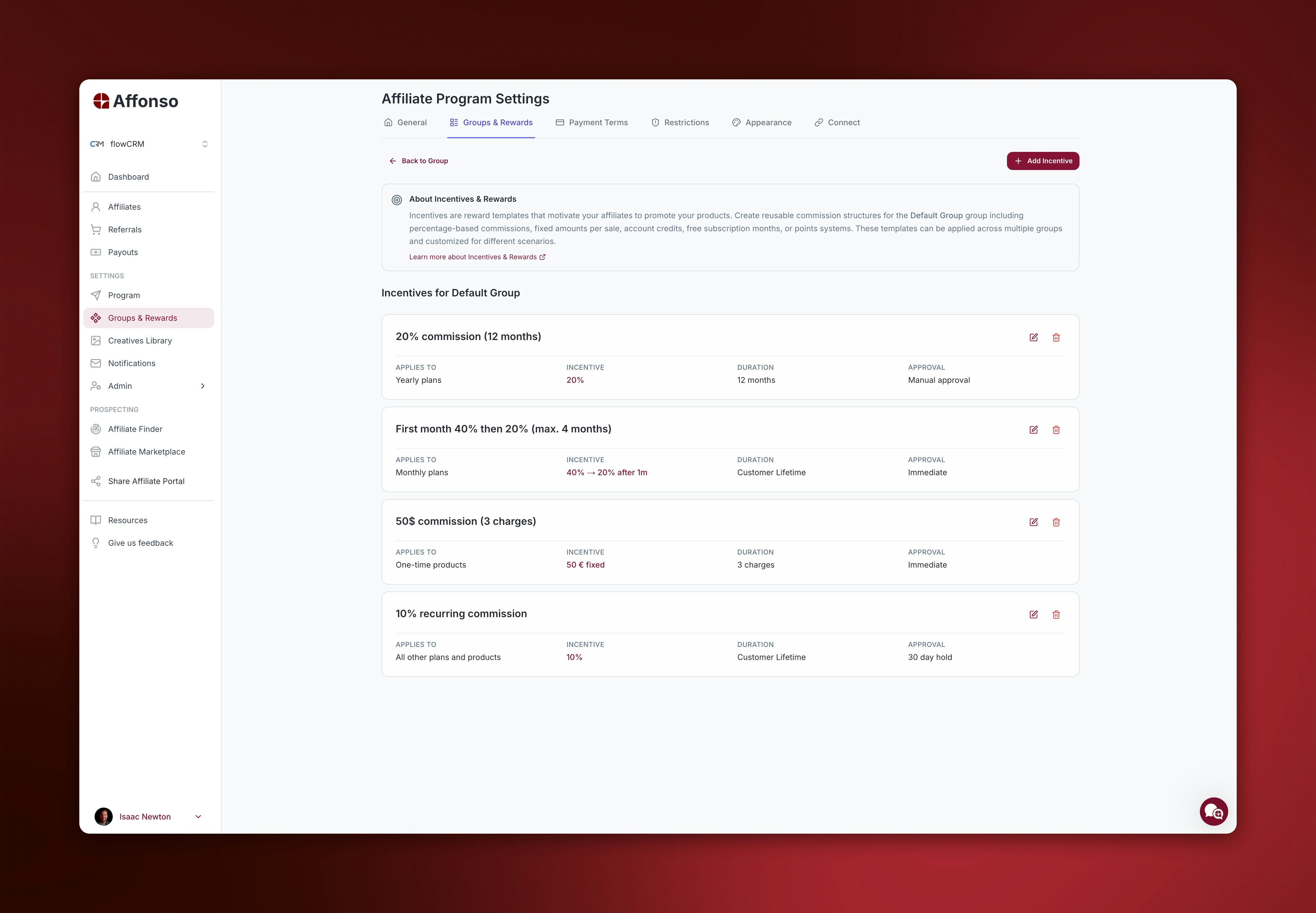 Affonso - Screenshot 3 showing product features and functionality