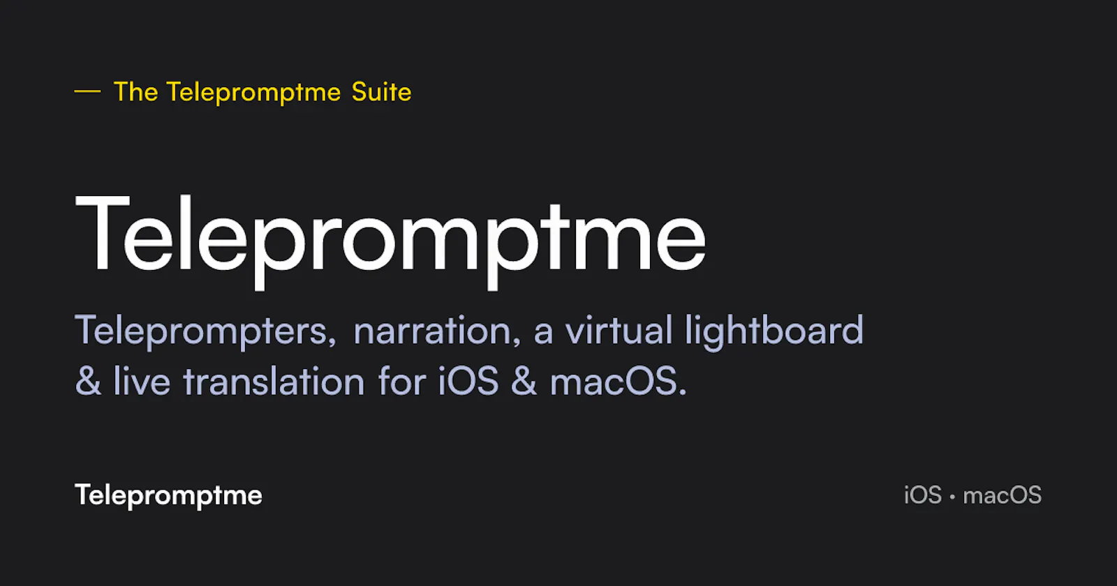 Telepromptme Online Teleprompter screenshot 2