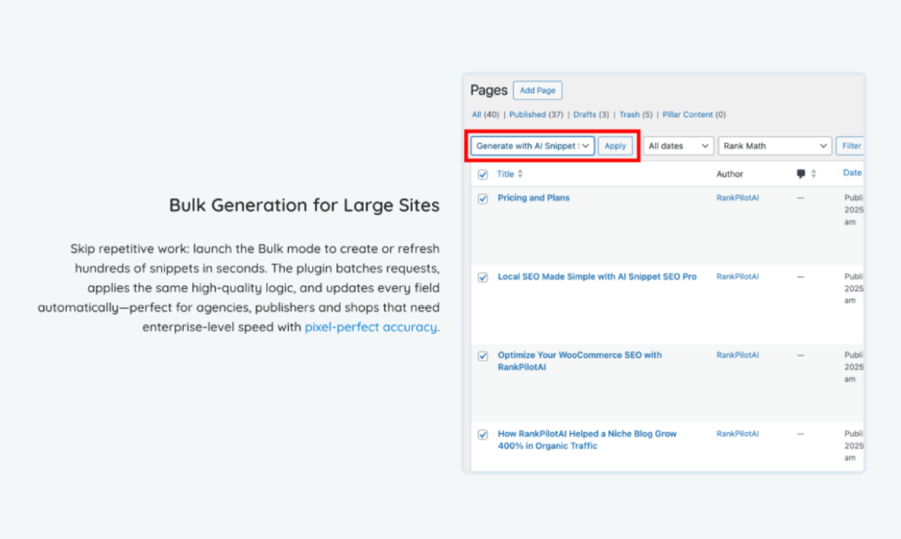 AI Snippet SEO Helper gallery image