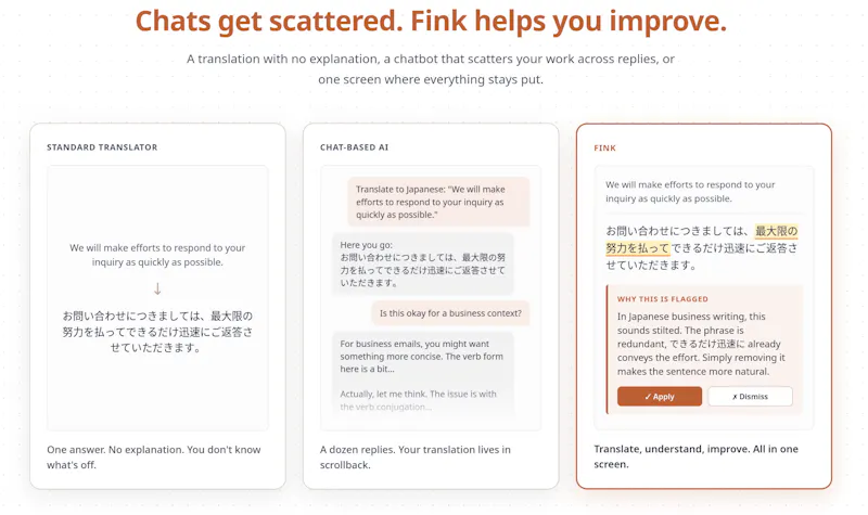 Fink Translate screenshot 4