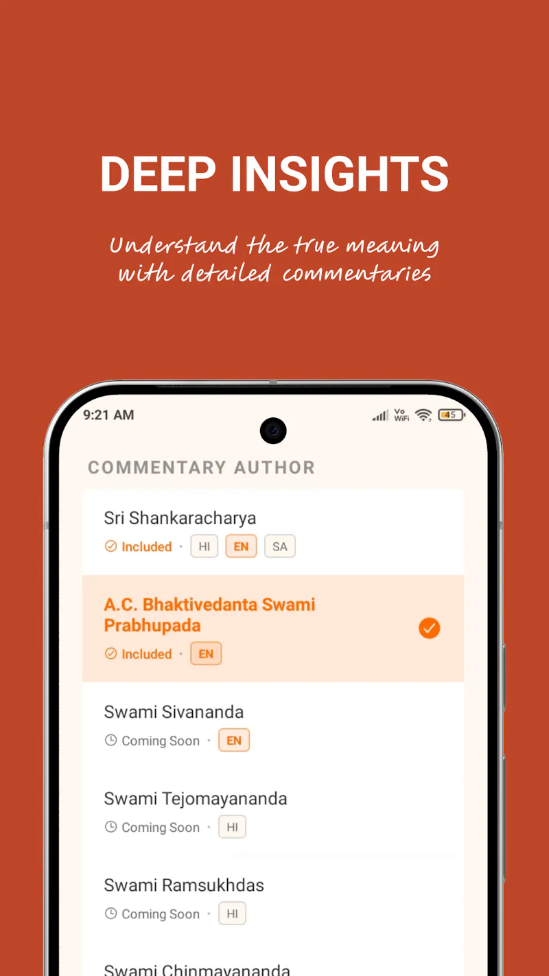 Bhagavad Gita screenshot 4