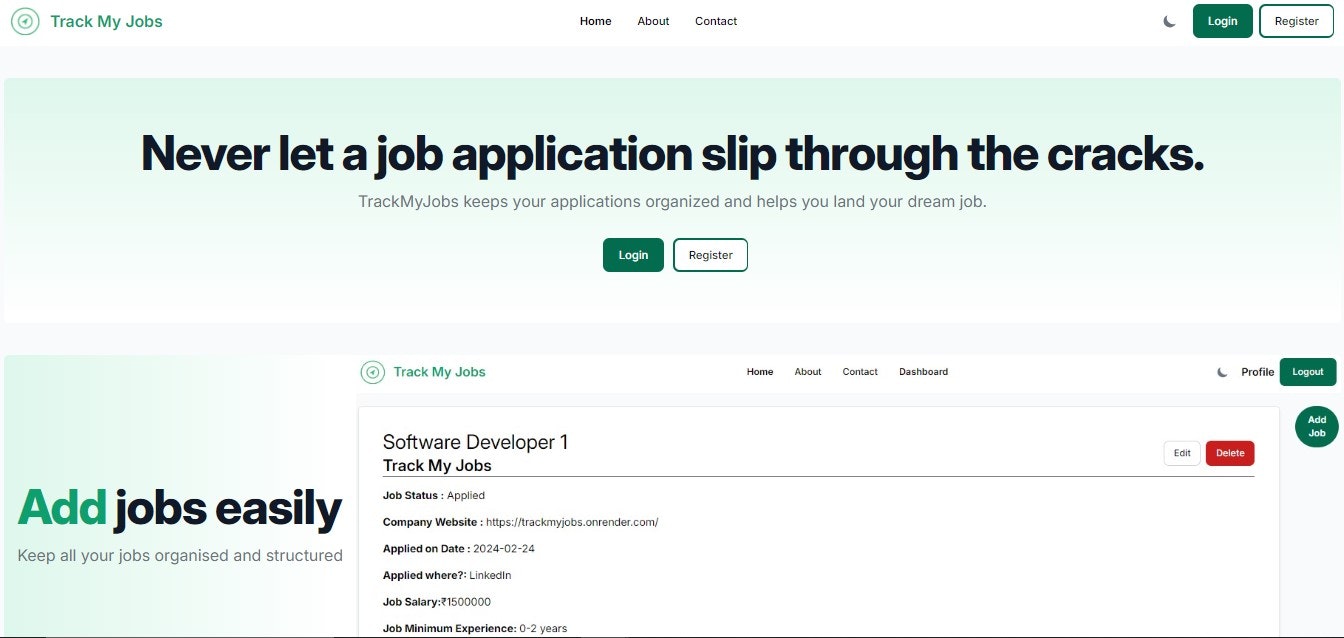 startuptile Track My Jobs-Organize track and conquer job search chaos