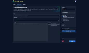 Promptient gallery image