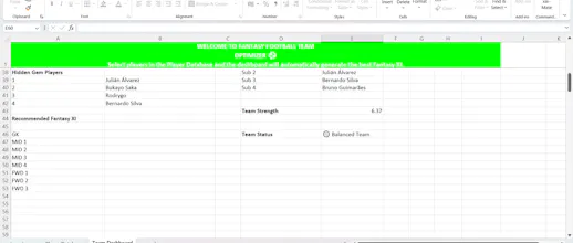 Fantasy Football Team Optimizer gallery image