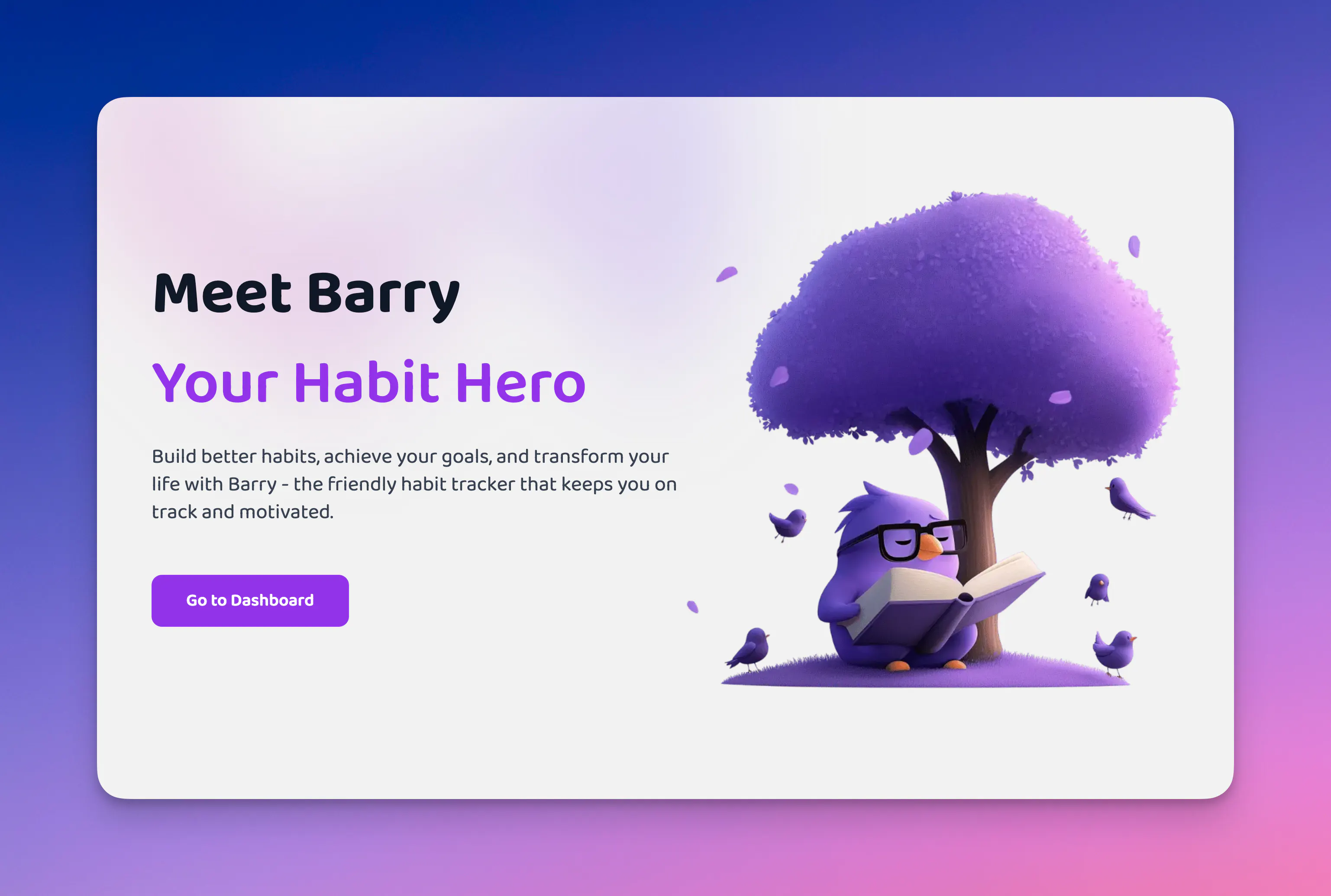 Barry | Your Habit Hero  gallery image
