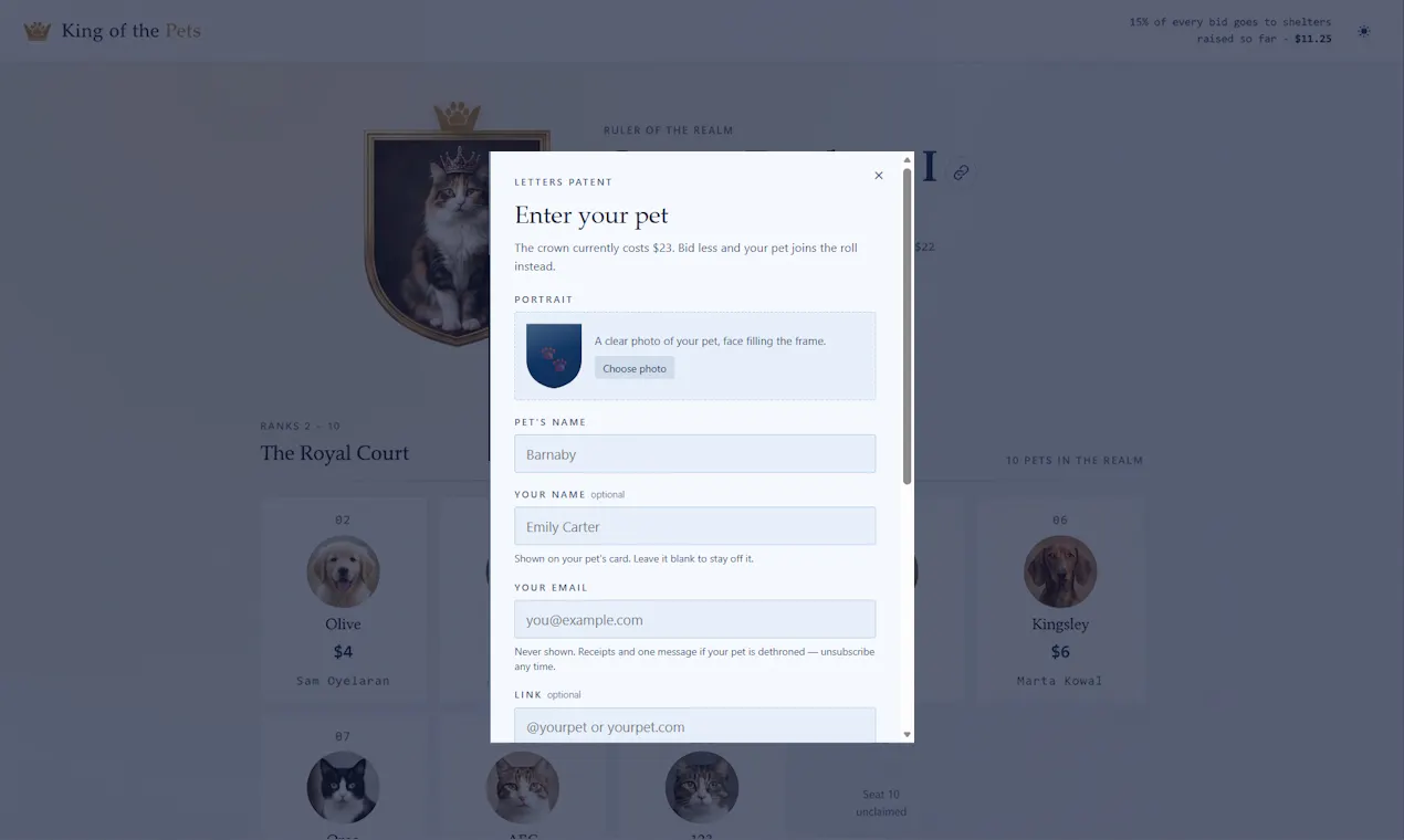 King of the Pets gallery image