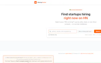 HN Startup Hunter gallery image