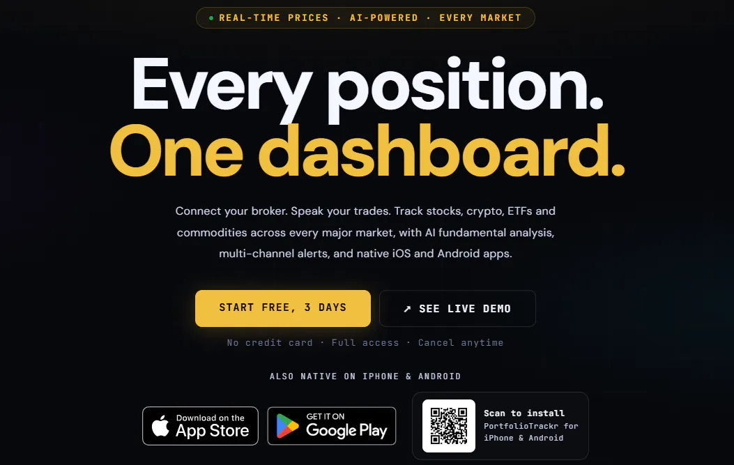 PortfolioTrackr gallery image