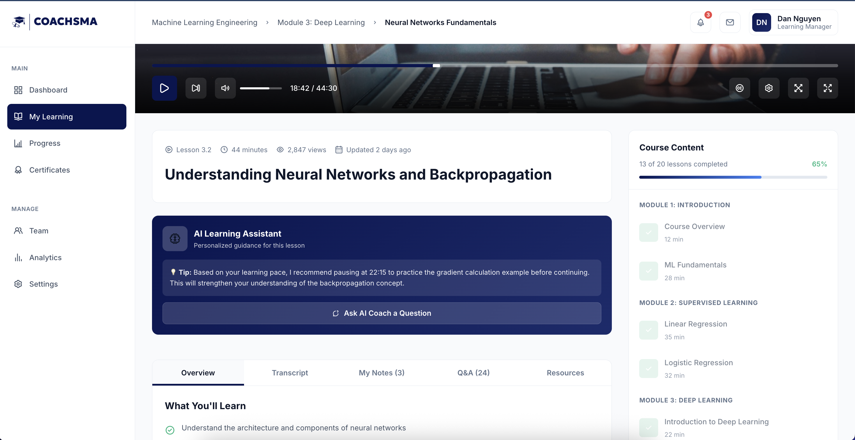CoachSMA – Smart Training gallery image