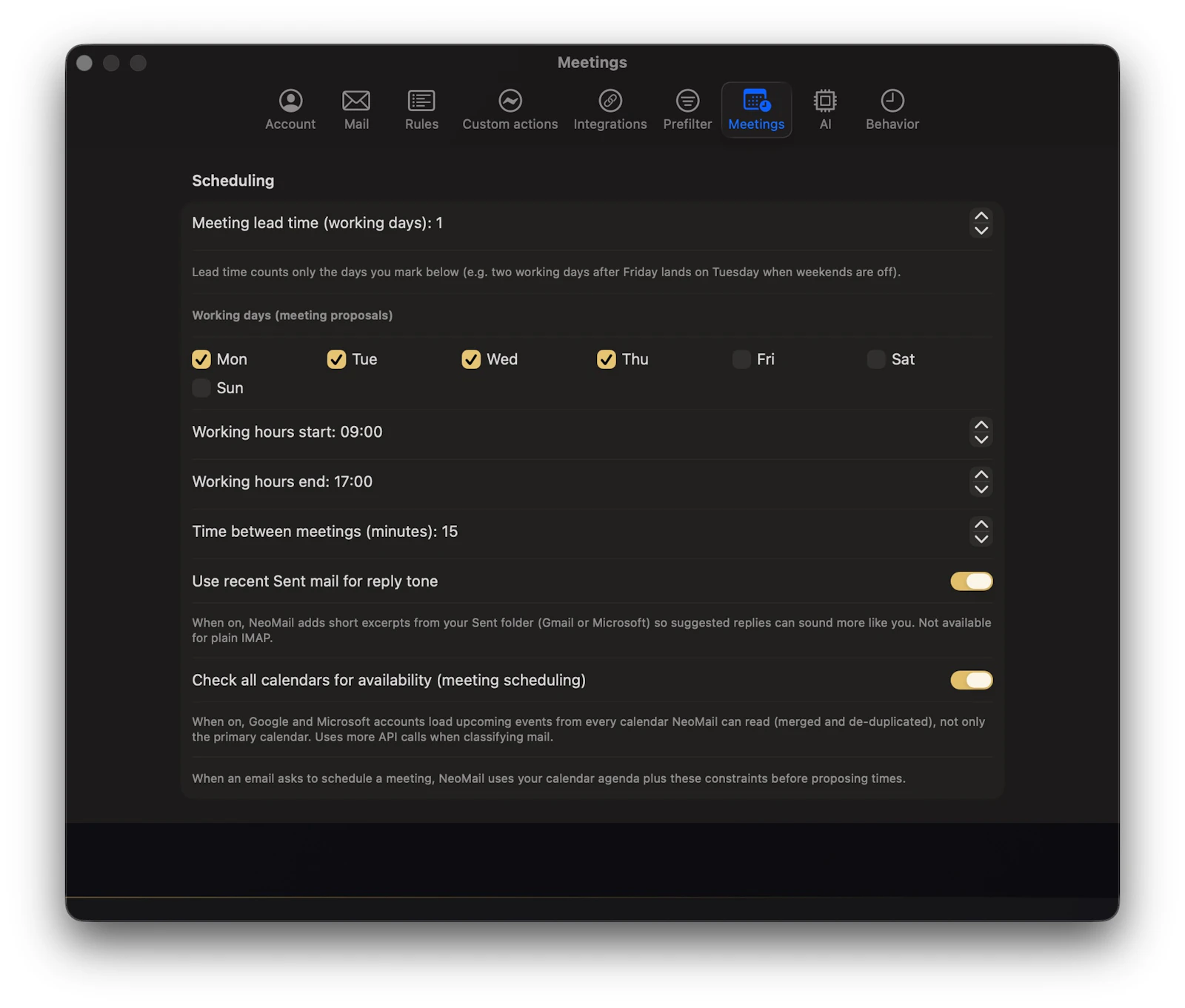 NeoMail screenshot 4
