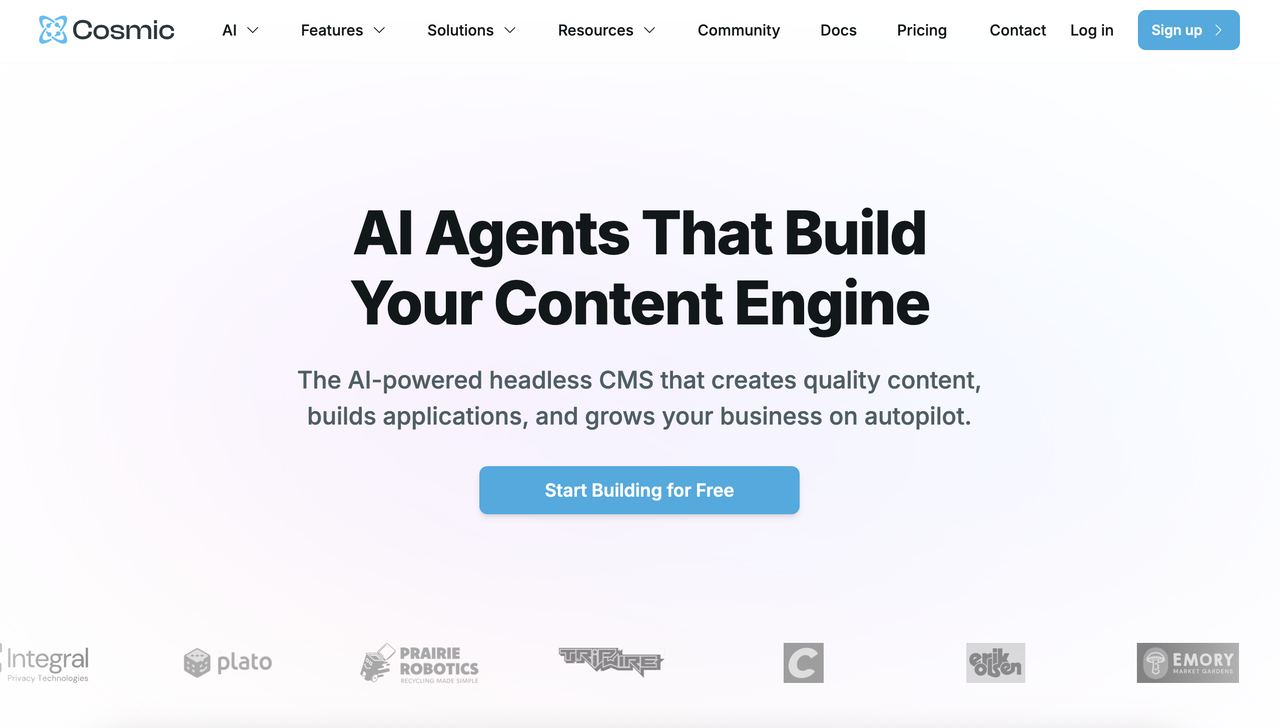 Cosmic gallery image