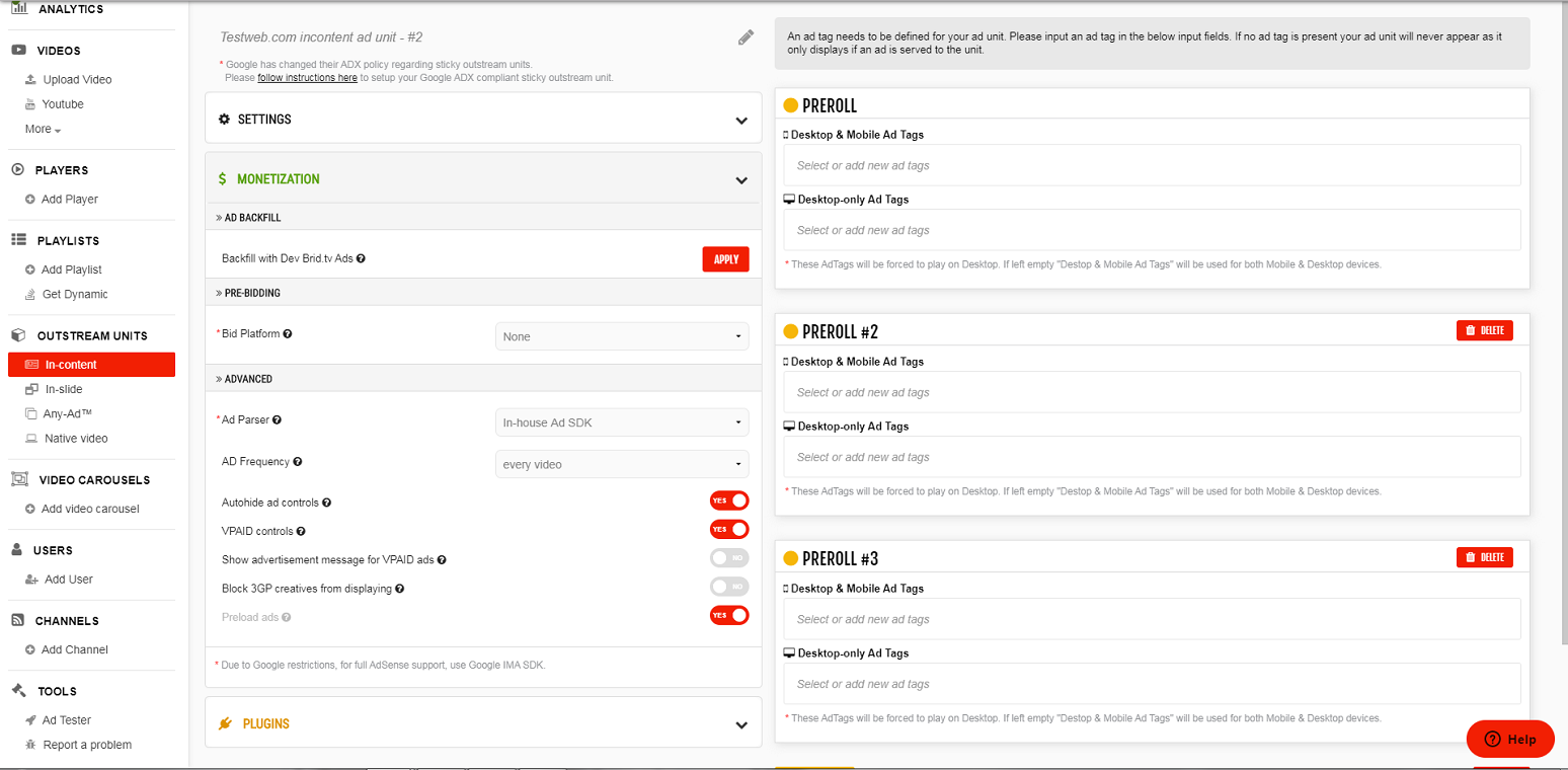 Brid.TV gallery image