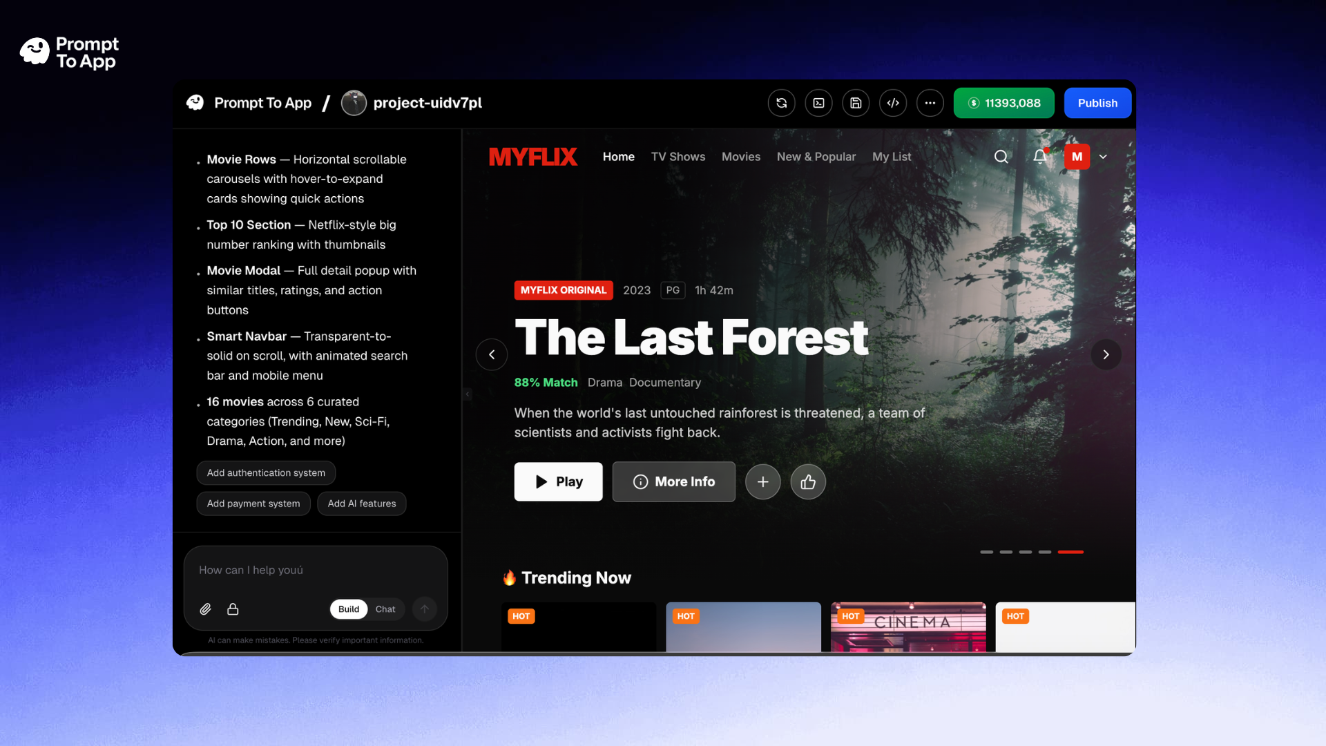 Prompt To App gallery image